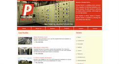 Desktop Screenshot of precisionelectric.co.uk